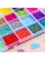 Fashion Random 24 Colors Glass Rice Beads Random 24 Colors Diy Loose Beads Set