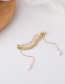Fashion White Pearl Tassel Magnet Ear Bone Clip