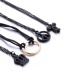 Fashion Black Crown Bow Bracelet Set