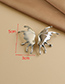 Fashion Gold Color Alloy Butterfly Stud Earrings