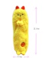 Fashion Yellow Plush Pencil Case With Doll