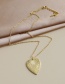 Fashion Golden Copper Love Necklace