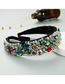Fashion Color Glass Diamond Crystal Headband