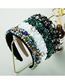 Fashion Color Crystal Hand-sewn Diamond Headband