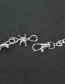 Fashion Silver Alloy Lobster Clasp Chain Necklace