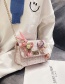 Fashion Girl Fan Childrens Woolen Rabbit Flower Messenger Bag
