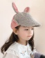 Fashion Pink Bunny Ears [beige] Children Cartoon Rabbit Ears Antler Hat