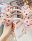 Fashion Pink Mi-eye Rabbit Childrens Bunny With Teeth Little Girl Headband