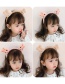 Fashion Khaki Mi-eye Rabbit Childrens Bunny With Teeth Little Girl Headband