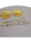 Fashion Color Mixing Handmade Rice Beads Beaded Small Daisy Lanyard Non-slip Glasses Chain
