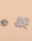Fashion Maple Leaf Brooch Maple Leaf Alloy Geometric Brooch