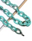 Fashion Blue Thick Chain Resin Acrylic Non-slip Anti-lost Glasses Chain