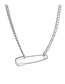 Fashion Silver Color Brooch Pendant Alloy Hollow Necklace