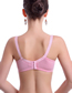 Fashion Green Dots Maternity Bra With Underwire Anti-sagging Breastfeeding Lace Buckle On Bamboo Fiber
