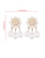 Fashion Golden Alloy Pearl Earrings
