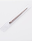 Fashion Champagne Gold Single Wooden Handle Nylon Hair Concealer Makeup Brush
