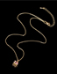 Fashion Jellyfish Copper Micro-inlaid Zirconium Jellyfish Seahorse Necklace