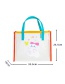 Fashion Butterfly Bunny Cartoon Bear Print Pvc Transparent Bag