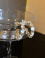 Fashion Gold Opal Earrings With Diamonds