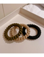 Fashion Milk Tea Color Frosted Phone Cord Hair Tie