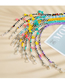 Fashion Color Tassels Color Tassel Rice Beads Beaded Halterneck Glasses Chain