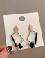 Fashion Gold Flash Diamond Bow Star Stud Earrings