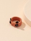 Fashion Brown Metal Frog Ring