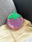 Fashion Pear Plush Cartoon Fruit Messenger Bag