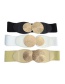 Fashion Gold Color Round Buckle Waist Belt
