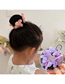 Fashion 2# Rose Red Butterfly Hair Net Children's Butterfly Net Bag Hair Net Plate Hair Device