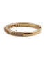 Fashion Gold Color Micro-inlaid Zirconium Geometric Open Ring
