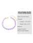 Fashion B (purple) Braided Brass Smiley Face Bracelet