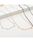 Fashion Silver Color Irregular Branch Necklace