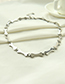 Fashion Silver Stainless Steel Bone Necklace