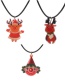 Fashion Elk 1 Christmas Acrylic Elk Necklace