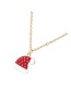 Fashion Christmas Hat Necklace Alloy Dripping Christmas Hat Necklace