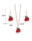 Fashion Christmas Bell Earrings Alloy Drop Oil Christmas Bell Earrings