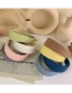 White Wool Knit Broad-brimmed Headband