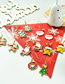 Fashion Santa Claus Alloy Oil Drop Christmas Star Earrings