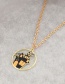 Fashion Haunted House Halloween Alloy Dripping Oil Pumpkin Demon Bat Ghost Face Necklace