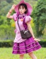Fashion Master Purple Halloween Lace Dress