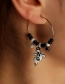 Fashion Cobweb Halloween Bat Ghost Rice Beads Pumpkin Earrings