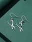 Fashion Wire Saw Kitchen Knife Saw Wrench Axe Earrings