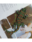 Fashion 1 Gecko Rice Bead Gecko Beaded Cloth Sticker