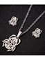 Fashion Necklace Steel Color Stainless Steel Scarab Necklace