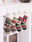 Fashion Christmas Deer Socks Christmas Knitted Christmas Stockings