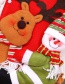 Fashion -christmas Stockings For The Old Man Riding A Deer Christmas Riding Deer Elderly Snowman Christmas Stocking