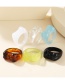 Fashion Yellow Resin Butterfly Ring
