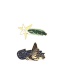 Fashion 7# Alloy Paint Butterfly Brooch
