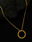 Fashion Rose Necklace 40+5cm Titanium Steel Twist Necklace